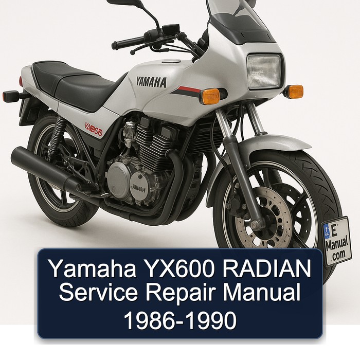 1986-1990 Yamaha YX600 Radian Service Repair Workshop Manual PDF