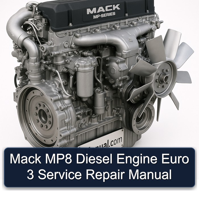 Mack MP8 Diesel Engine Euro 3 Service Repair Workshop Manual PDF