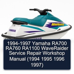 1994-1997 Yamaha RA700 RA760 RA1100 Waveraider Service Repair Workshop Manual PDF