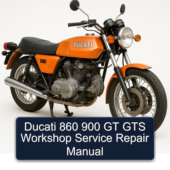 Ducati 860 900 GT GTS Service Repair Workshop Manual PDF