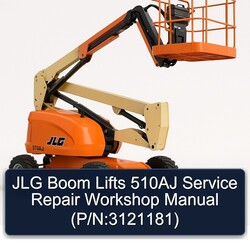 JLG Boom Lifts 510AJ (p/n:3121181) Service Repair Workshop Manual PDF