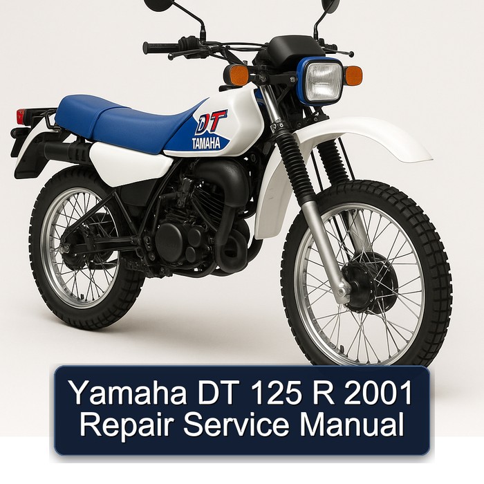 2001 Yamaha DT Models 125 R Service Repair Workshop Manual PDF