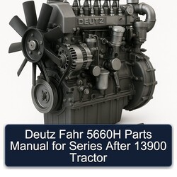 Deutz Fahr 5660H Parts Series After 13900 Tractor Catalog PDF