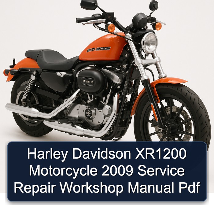 2009 Harley Davidson XR1200 Motorcycle Service Repair Workshop Manual PDF