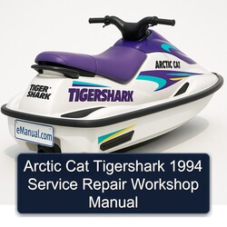1994 Arctic CAT Tigershark Service Repair Workshop Manual PDF