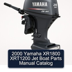 2000 Yamaha XR1800 XRT1200 Jet Boat Parts Catalog PDF