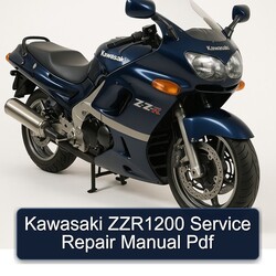 Kawasaki ZZ R Series ZZR1200 Service Repair Workshop Manual PDF