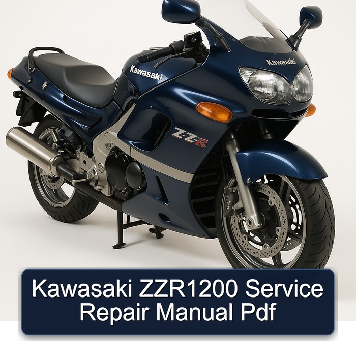 Kawasaki ZZ R Series ZZR1200 Service Repair Workshop Manual PDF