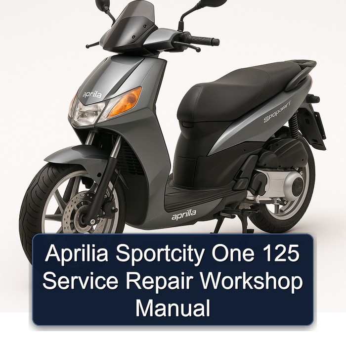 Aprilia Sportcity One 125 Service Repair Workshop Manual PDF