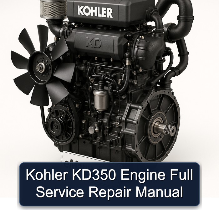 Kohler KD Series KD350 Engine Service Repair Workshop Manual PDF