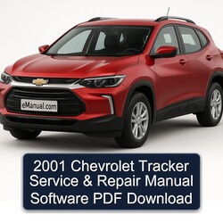 2001 Chevrolet Tracker Software Service Repair Workshop Manual PDF