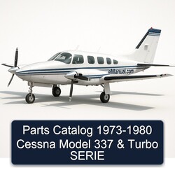 1973-1980 Cessna Model 337 Turbo Serie Parts Catalog PDF