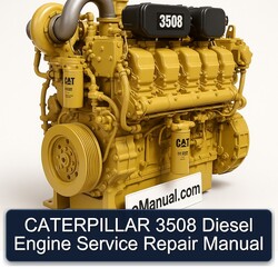 Caterpillar 3508 Diesel Engine Service Repair Workshop Manual PDF