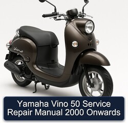 2000 Yamaha Vino 50 Onwards Service Repair Workshop Manual PDF
