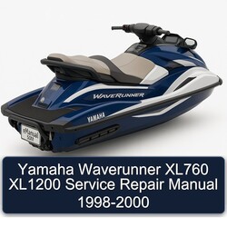 1998-2000 Yamaha Waverunner XL760 XL1200 Service Repair Workshop Manual PDF
