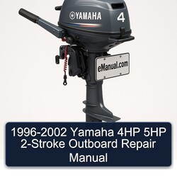 1996-2002 Yamaha 4HP 5HP 2-stroke Outboard Service Repair Workshop Manual PDF