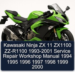 1993-2001 Kawasaki Ninja ZX 11 ZX1100 ZZ-R1100 Service Repair Workshop Manual PDF