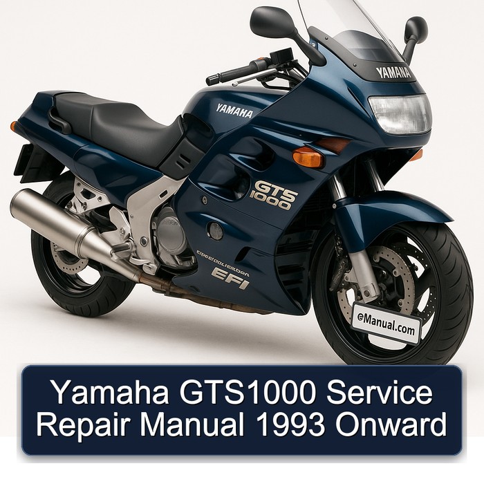 1993 Yamaha GTS1000 Onward Service Repair Workshop Manual PDF