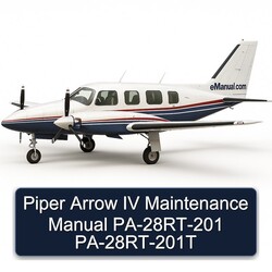 Piper Arrow IV Pa-28rt-201 Pa-28rt-201t Service Repair Workshop Manual PDF