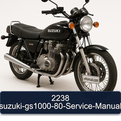 2238 suzuki-gs1000-80-Service-Manual 