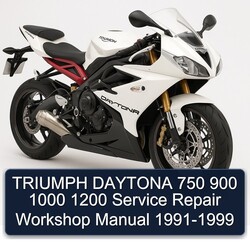 1991-1999 Triumph Daytona Service Repair Workshop Manual PDF