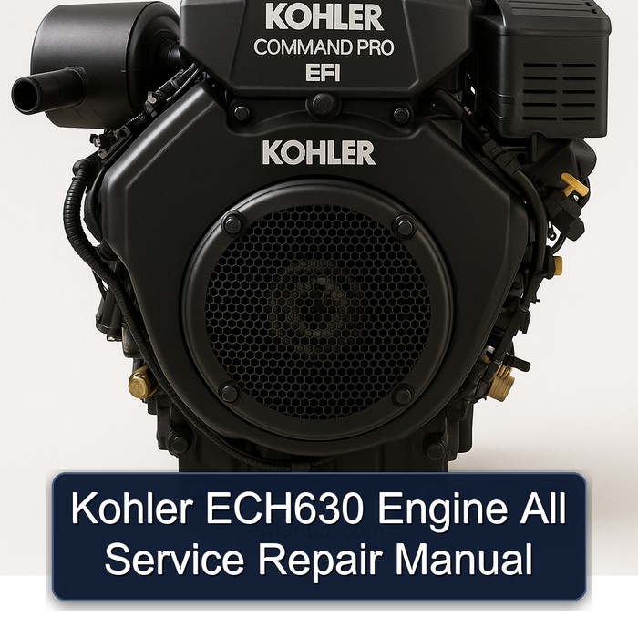 Kohler Command Pro EFI Models ECH630 Engine All Service Repair Workshop Manual PDF