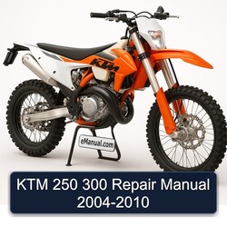 2004-2010 KTM 250 Service Repair Workshop Manual PDF