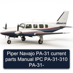 Piper Navajo PA-31 Current Parts IPC Pa-31-310 Catalog PDF