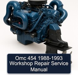 1988-1993 Omc 454 Service Repair Workshop Manual PDF