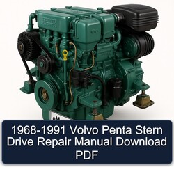 1968-1991 Volvo Penta Stern Drive Service Repair Workshop Manual PDF