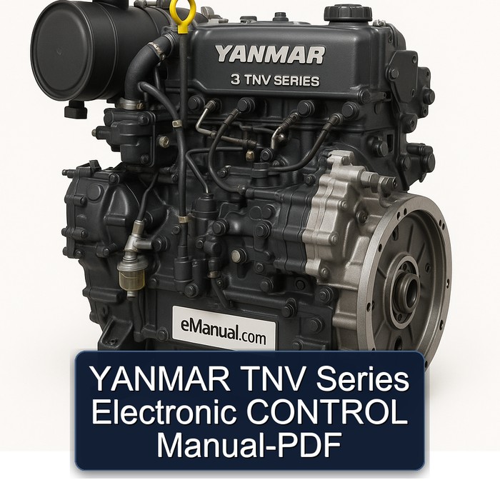 Yanmar TNV Series Electronic Control Service Repair Workshop Manual PDF