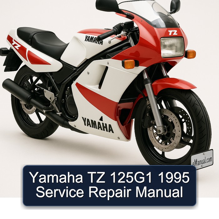 1995 Yamaha TZ Models 125g1 Service Repair Workshop Manual PDF