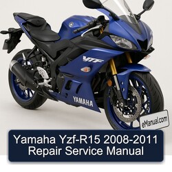 2008-2011 Yamaha YZF Models YZF-R15 Service Repair Workshop Manual PDF