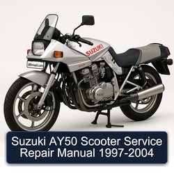 1997-2004 Baotian Suzuki AY50 Scooter Service Repair Workshop Manual PDF