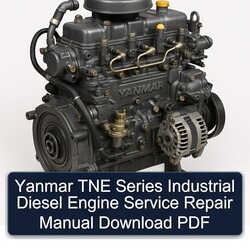 Yanmar TNE Series Industrial Diesel Engine Service Repair Workshop Manual PDF