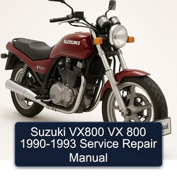 1990-1993 Suzuki VX800 VX 800 Service Repair Workshop Manual PDF