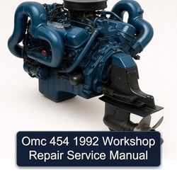 1992 Omc 454 Service Repair Workshop Manual PDF