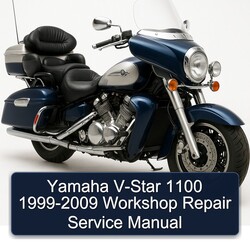 1999-2009 Yamaha Royal Star Venture V-STAR 1100 Service Repair Workshop Manual PDF