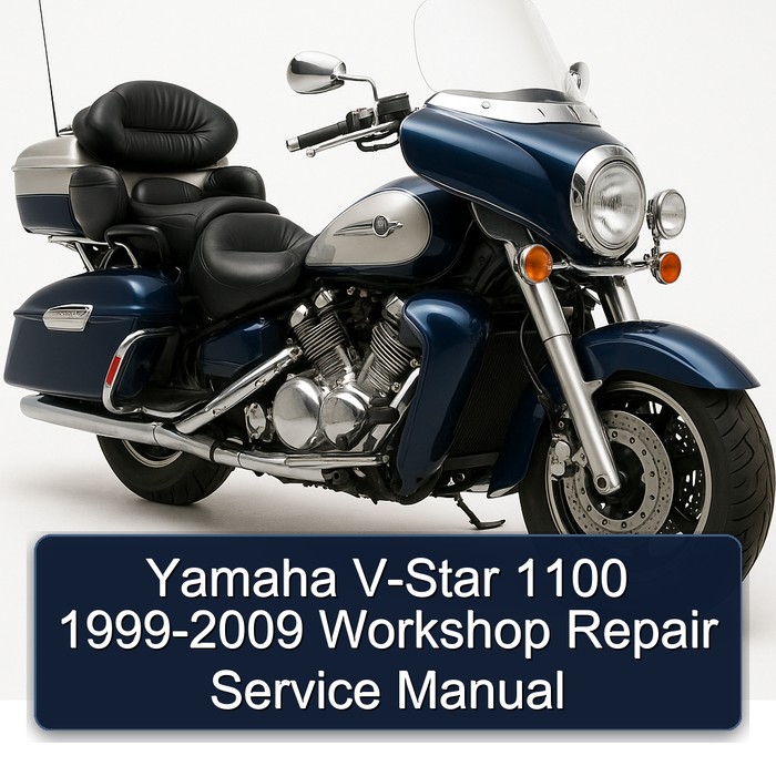 1999-2009 Yamaha Royal Star Venture V-STAR 1100 Service Repair Workshop Manual PDF