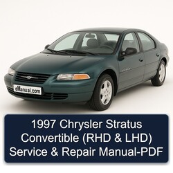 1997 Chrysler Stratus Convertible (rhd Lhd) Service Repair Workshop Manual PDF