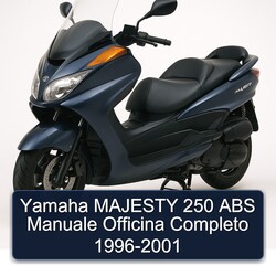 1996-2001 Yamaha Majesty 250 ABS Manuale Officina Completo Service Repair Workshop Manual PDF