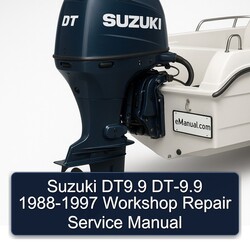 1988-1997 Suzuki Dt9.9 Dt-9.9 Service Repair Workshop Manual PDF