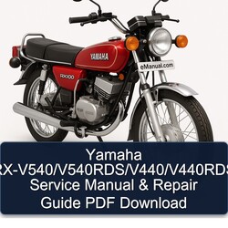 Yamaha RX Models Rx-v540/v540rds/v440/v440rds Service Repair Workshop Manual PDF