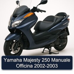 2002-2003 Yamaha Majesty 250 Manuale Officina Service Repair Workshop Manual PDF