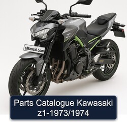 1973-1974 Kawasaki Z Series Z1 Parts Catalog PDF
