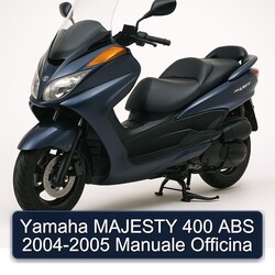2004-2005 Yamaha Majesty 400 ABS - Manuale Officina Service Repair Workshop Manual PDF
