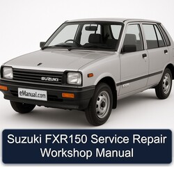 Suzuki FXR Models FXR150 Service Repair Workshop Manual PDF