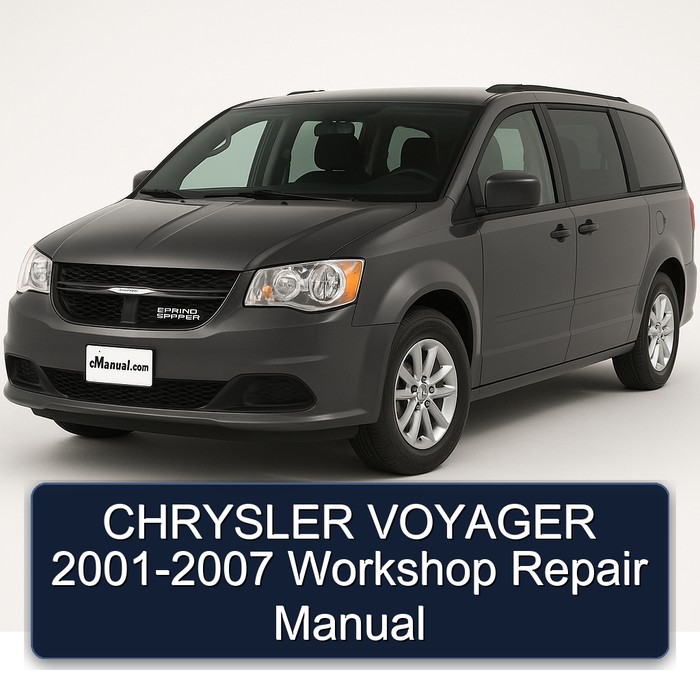 2001-2007 Chrysler Voyager Service Repair Workshop Manual PDF
