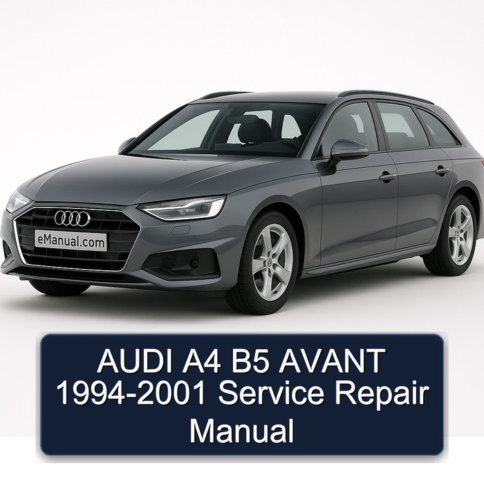 1994-2001 Audi Avant A4 B5 Service Repair Workshop Manual PDF