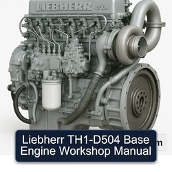 Liebherr D 504 NA T TI TH1-D504 Base Engine Service Repair Workshop Manual PDF